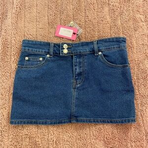 Edikted denim mini skirt. New with tags.
